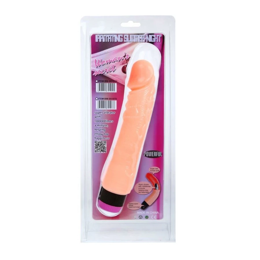 BAILE - VIBRATEUR NATUREL FLEXIBLE RÉALISTE 24 CM